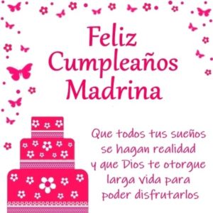 Feliz Cumpleaños Frases Madrina