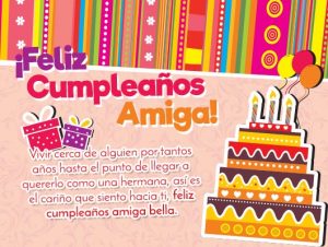 58 Frases Bonitas De Cumpleaos Para Una Amiga Mensajes De