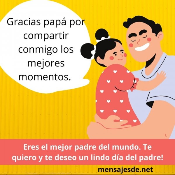 35 Mensajes Día del padre: Frases e Imágenes para felicitar a papá # 2023